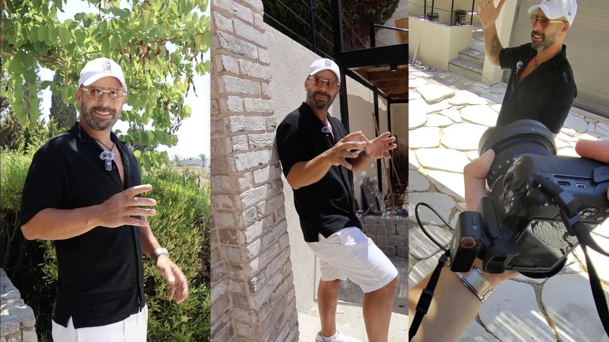 מאחורי הקלעים של צילום תוכן לבעל עסק