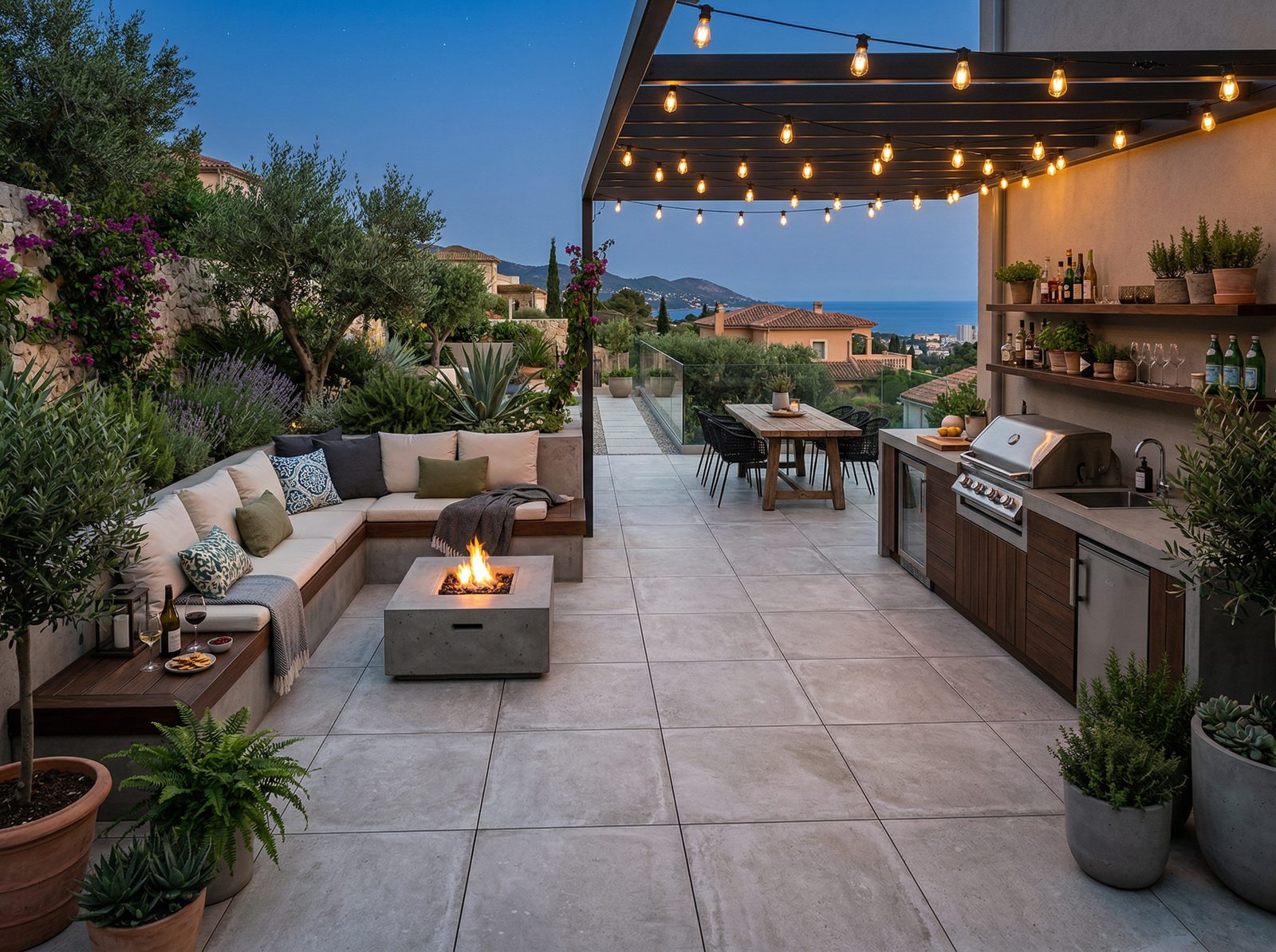 מרפסת מעוצבת